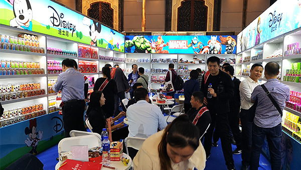 盈彩网食品展会现场